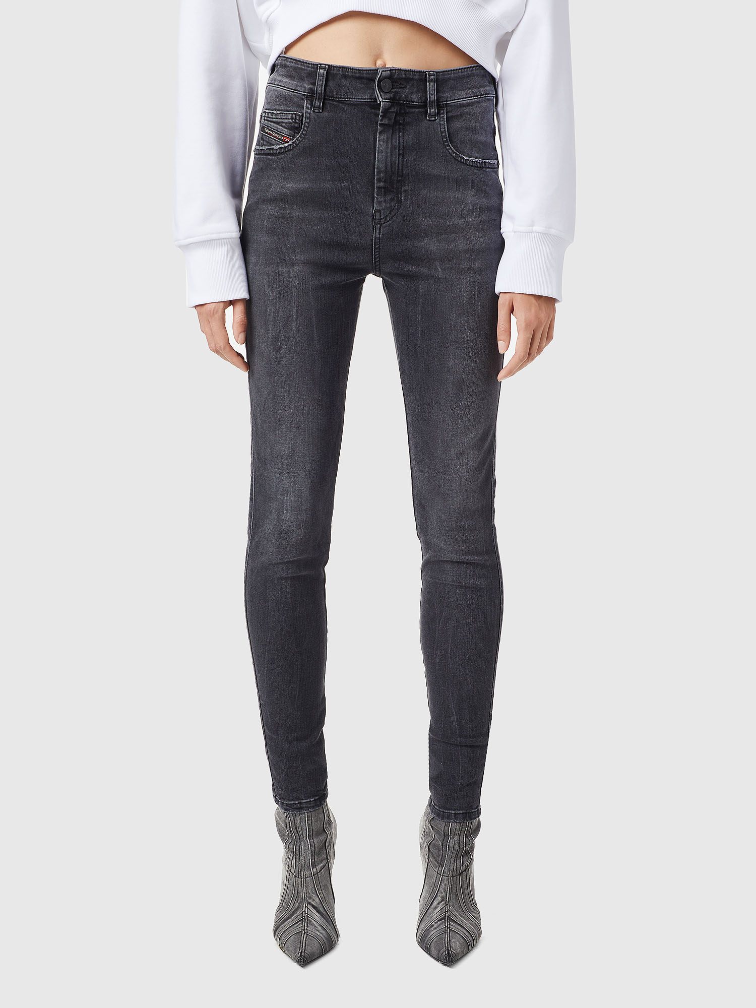 5P HLAČE 54 D-SLANDY-HIGH  L.32 TROUSERS 00SEWL