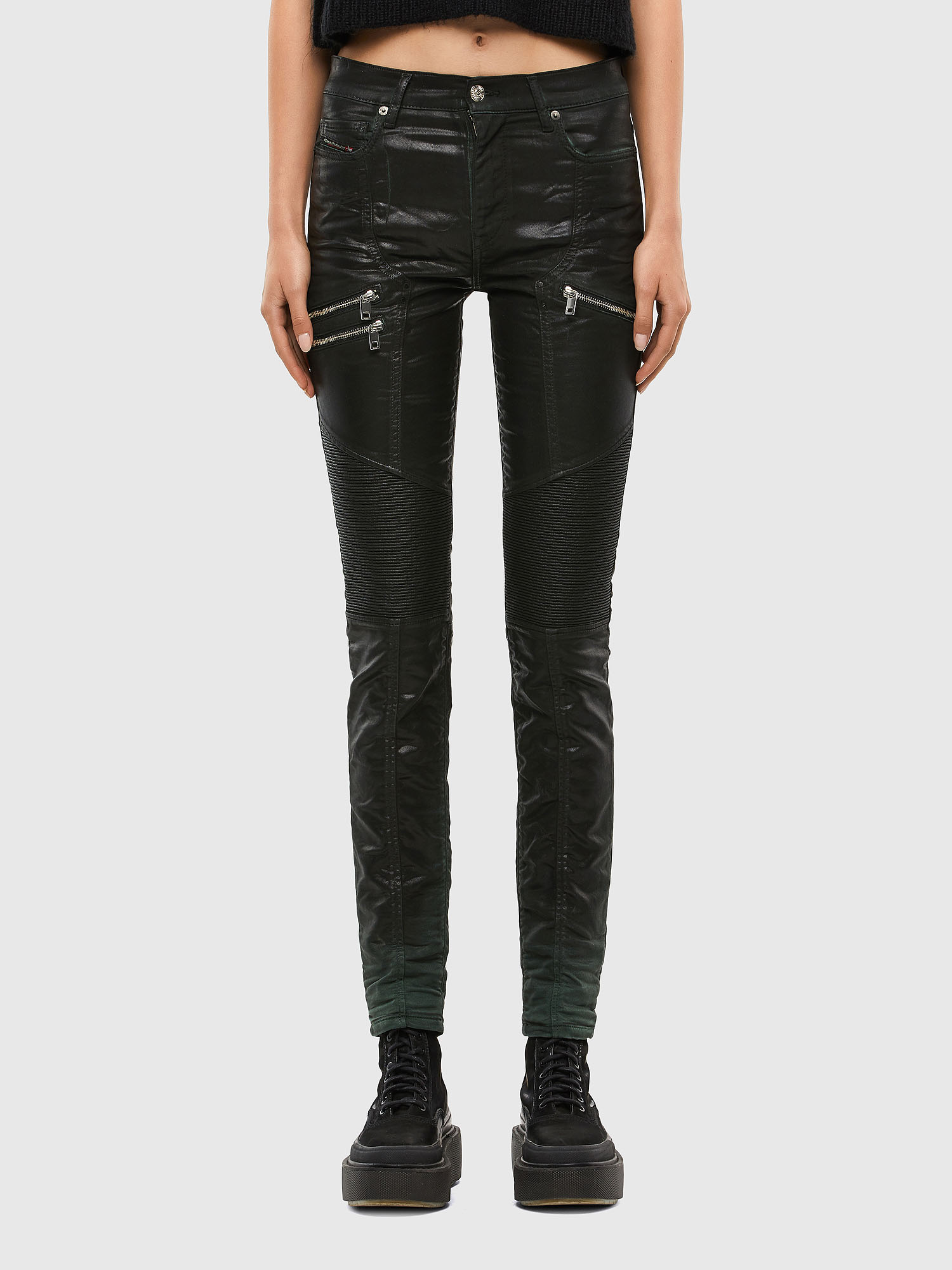 5P HLAČE 54 D-OLLIES-BK-SP-NE Sweat jeans A01127