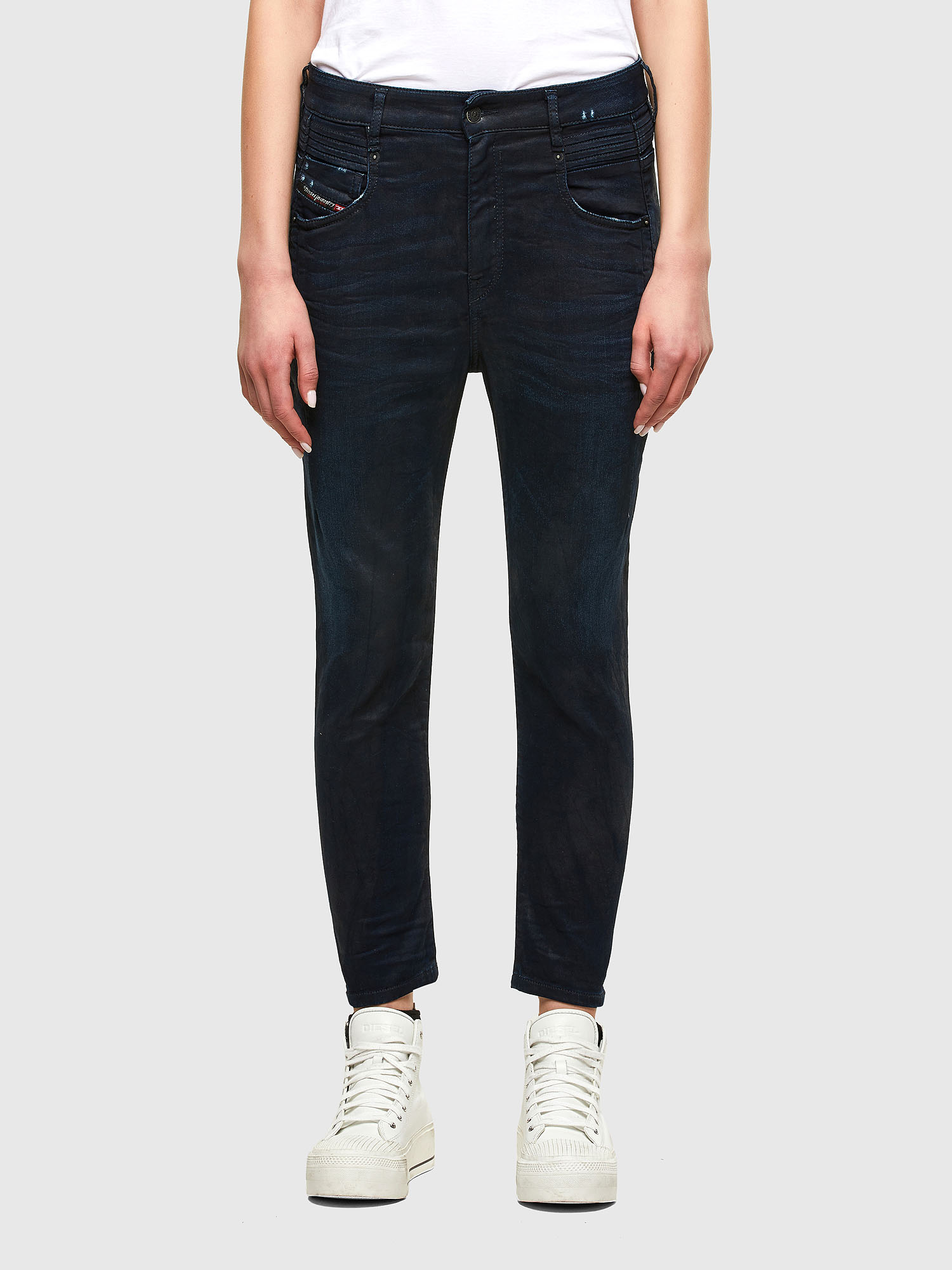 5P HLAČE 54 D-FAYZA-P-NE Sweat jeans A01693